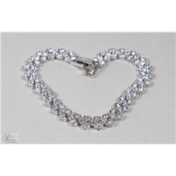NEW CUBIC ZIRCONIA TENNIS BRACELET