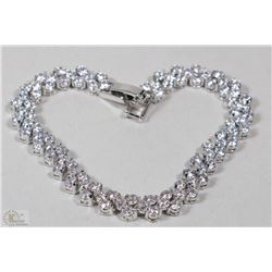 NEW CUBIC ZIRCONIA TENNIS BRACELET