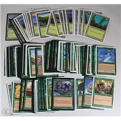 LOT OF 115+ UNSEARCHED MAGIC THE GATHERING GREEN