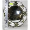 Image 1 : VINTAGE ROUND METAL MIRROR