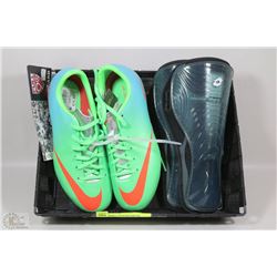 BASKET WITH NEW NIKE JR SUPPORT , MERCURIAL GIRLS