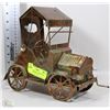Image 1 : VINTAGE MUSICAL COPPER CAR WINDS UP AND PLAYS