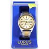 Image 1 : NEW LORUS WATER RESISTANT MENS WATCH IN CASE