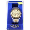 Image 1 : NEW LORUS WATER RESISTANT MENS WATCH IN CASE