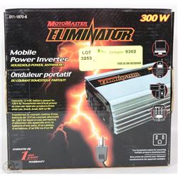 MOTOMASTER ELIMINATOR 300W MOBILE POWER INVERTER