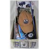 Image 1 : BOX W/OILER AND NHL PARAPHERNALIA -