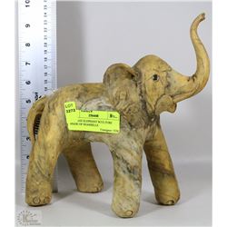 VINTAGE ELEPHANT SCULPTURE MADE OF SEASHELLS
