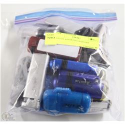 BAG OF ASSORTED LIGHTERS
