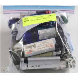 BAG OF ASSORTED LIGHTERS