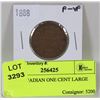 Image 1 : 1888 CANADIAN ONE CENT LARGE PENNY