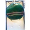 Image 1 : NATURAL AGATE ROUND PENDANT ON CHAIN