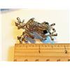Image 1 : SILVER TONE CRYSTAL FROGGY BROOCH