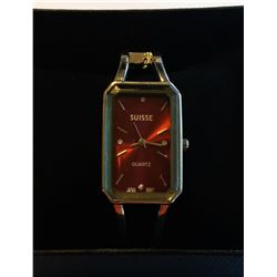 SUISSE BANGLE STYLE TANK WATCH