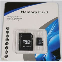 NEW 32GB MICRO SD CARD WITH ADAPTOR
