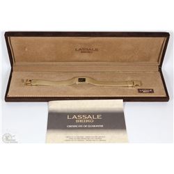 NEW SEIKO LASSALE LADIES WATCH WITH BOX