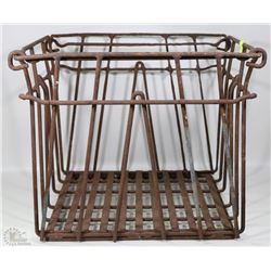 VINTAGE METAL EGG BASKET
