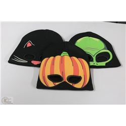 BAG OF 3 GLOW IN THE DARK TOQUES