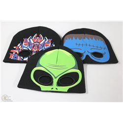 BAG OF 3 GLOW IN THE DARK TOQUES