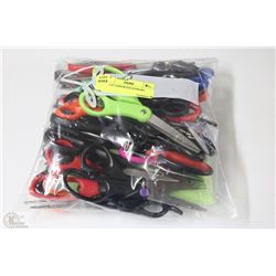 BAG OF ASSORTED SCISSORS