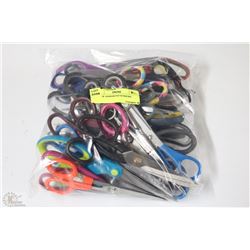 BAG OF ASSORTED SCISSORS