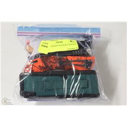 BAG OF ASSORTED POCKET KNIFES