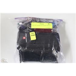 BAG OF ASSORTED POCKET KNIFES