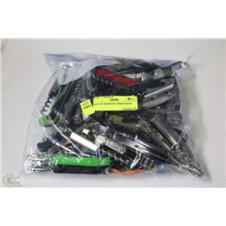 BAG OF ASSORTED CORK SCREWS