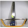 Image 1 : LOT OF TWO SAWS, BONE SAW AND HAND SAW