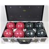 Image 1 : BOCCE BALL SET IN CASE