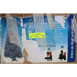 6.5' COLORADO PINE PRE-LIT CHRISTMAS TREE