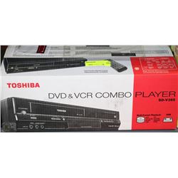 TOSHIBA DVD & VCR COMBO PLAYER