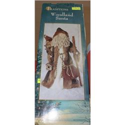 TRADITIONS 3' WOODLAND SANTA
