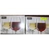 Image 1 : 2 LIBBEY  BOXES OF WINE GLASSES (12 IN EACH BOX)