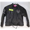 Image 1 : GENUINE HARLEY DAVIDSON GIRLS SZ 6 LEATHER JACKET