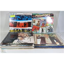 42 ASSORTED RECORDS / LPS INCLUDING THE POLICE