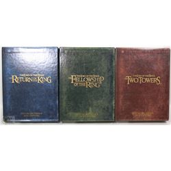 LORD OF THE RINGS TRILOGY COLLECTOR DVD PLATINUM