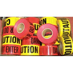 30 QTY INCL.RED DO NOT ENTER & YELLOW CAUTION TAPE
