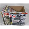 Image 1 : BOX W/OVER 40 MILITARY MAGAZINES, CIVIL