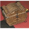 Image 1 : DECORATIVE WICKER BASKET SET