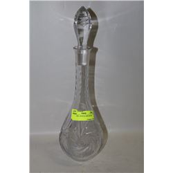 PINWHEEL CRYSTAL DECANTER