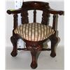 Image 1 : CHIPPENDALE MINIATURE CHAIR 12" HIGH SMALL BENCH