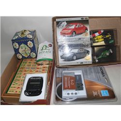 TOTE W/ MAH JONG CHINESE DOMINO SET WITH BAMBOO