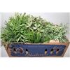 Image 1 : BOX OF FAUX POTTED PLANTS