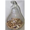 Image 1 : LARGE PEAR SHAPED DECORATIVE DISPLAY