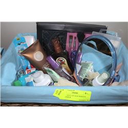 BASKET FULL OF NEW MAKEUP, NAIL, HAIR &