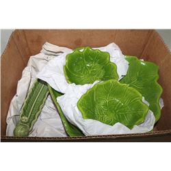 VINTAGE (1960'S-70'S) LARGE BOWL W/ 2 SIDE