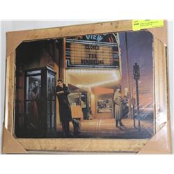 ELVIS, MARILYN MONROE AND JAMES DEAN LITHO TIN