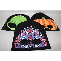 BAG OF 3 GLOW IN THE DARK TOQUES