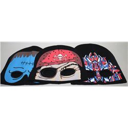 BAG OF 3 GLOW IN THE DARK TOQUES