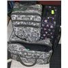 Image 1 : LOT OF FLORAL PATTERN LUGGAGE AND ONE